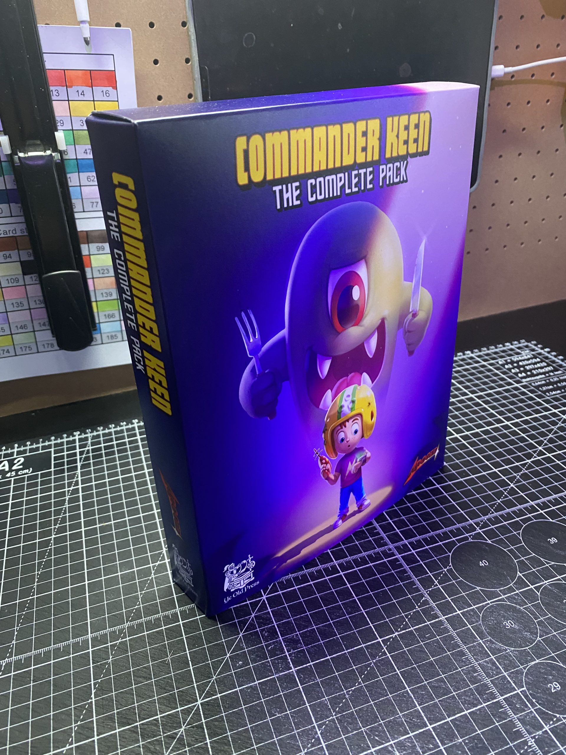 Commander Keen PC Big Box Edition(Cover Art By Borris Vigec)