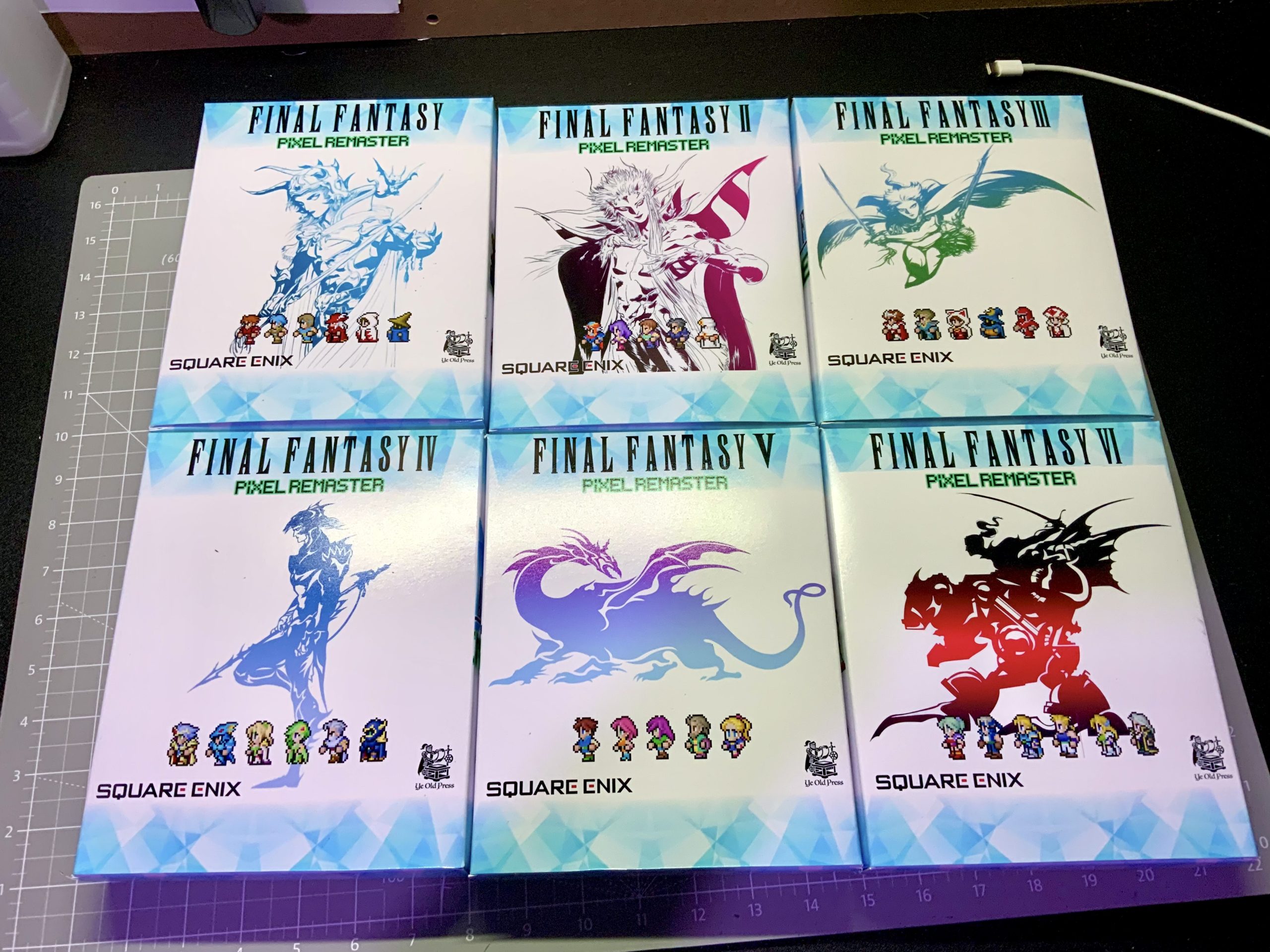 Final Fantasy Pixel Remasters PC Physical Edition